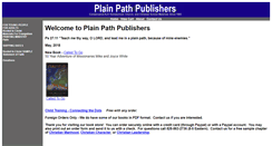 Desktop Screenshot of plainpath.org